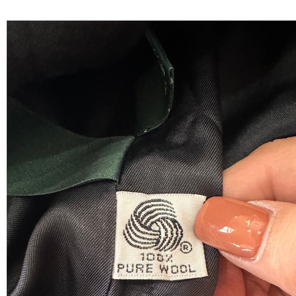 Lauren Ralph Lauren Navy VTGE Crest Logo Blazer Jacket SZ6 Gold Buttons Academia - Picture 9 of 13